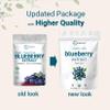 Organic Blueberry Extract Powder, 10oz | 100% Natural Fruit Powder | Freeze-Dried Wild Blueberries Source | No Sugar & Additives | Great Flavor for Drinks, Smoothie, & Beverages | Non-GMO & Vegan view 3
