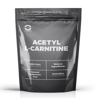 Pure Product Australia Acetyl L-Carnitine ALCAR HCL Powder Premium Quality 0.44lbs