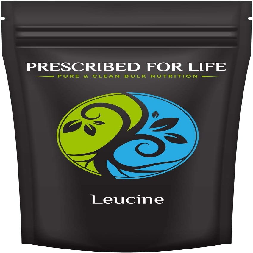 Prescribed For Life Leucine Powder | Amino Acid Nutritional Supplemet | Branched Chain Amino Acids BCAAs | Natural, Unbleached, Gluten Free, Vegan, Non-GMO, Soy Free, Kosher (2 kg)