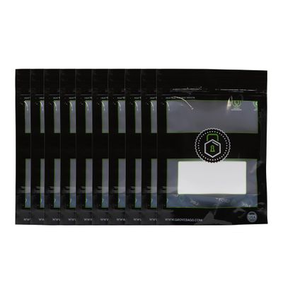 Official Grove Bags 1/4lb 10-pack - (10) 1/4lb Terploc Pouches