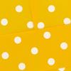 1.5" Grosgrain Ribbon White Dots 645 Yellow 25yd view 1