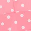 1.5" Grosgrain Ribbon White Dots 150 Pink 25yd view 1
