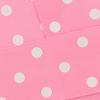 1.5" Grosgrain Ribbon White Dots 143 Bubblegum Pink 100yd view 1