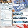 Daily Gourmet Nuts - Unsalted Mixed Nuts Snack Packs/Individually Wrapped Snacks/Nut Snacks/No Peanuts/Healthy Trail Mix Individual Packs/Deluxe Assorted Snacks view 2