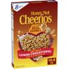 Honey Nut Cheerios Cereal, Limited Edition Heart Shapes, Affirmations Box, Heart Healthy, Gluten Free, 10.8 oz view 1
