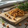 The Good Bean Crunchy Chickpeas - Sea Salt - (10 Pack) 1.4 oz Packet - Roasted Chickpea Beans - Vegan Snack with Good Source of Plant Protein and Fiber view 3