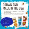 The Good Bean Crunchy Chickpeas - Sea Salt - (10 Pack) 1.4 oz Packet - Roasted Chickpea Beans - Vegan Snack with Good Source of Plant Protein and Fiber view 4