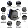 iMedic Deluxe Wheelchair Bag  Storage Backpack for Adults  Hangs Securely on Wheelchair Back  Organiser for Mobility & Electric Wheelchairs  Grey view 3
