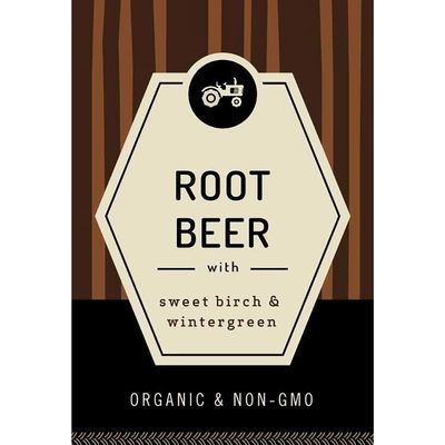Tractor Organic Root Beer Soda Syrup, 2.5 Gallon -- 1 each.