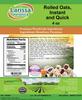 Rolled Oats, Instant and Quick (4 oz, ZIN: 525660) - 2 Pack view 2