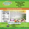 Rolled Oats, Instant and Quick (16 oz, ZIN: 525662) - 3 Pack view 2