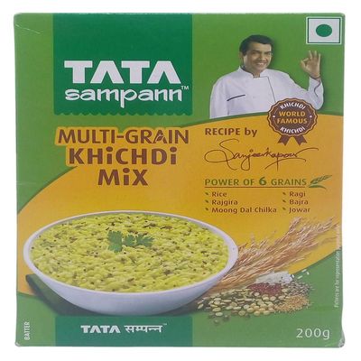Tata Sampann Khichdi Mix - Multigrain, 200g Carton