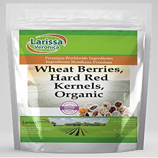 Wheat Berries, Hard Red Kernels, Organic (8 oz, ZIN: 525673) - 2 Pack