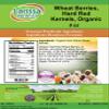 Wheat Berries, Hard Red Kernels, Organic (8 oz, ZIN: 525673) - 2 Pack view 2