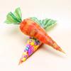 Chris.W Cellophane Carrot Shaped Goody Bags, 100Pcs Easter Cellophane Treat Bags for Lollipop Candy Cake Pop Chocolate Cookie Wrapping Buffet view 4
