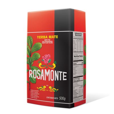 Rosamonte Yerba Mate- Traditional con palo (with Stems) 1.1 Lbs (500g)