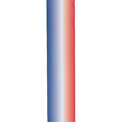 1-1/2" Wired Red, White, Blue Satin Ribbon - 10 Yards Fourth of July