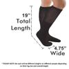 Comfort Finds Diabetic SwellSox - Breathable Cotton Socks - Loose Fitting Comfortable Sock  Non Binding Top Design  Improve Foot Circulation - Black, Navy, White - 36 Pairs view 3