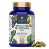 Abundant Earth Whole Food Multivitamin for Women, Daily Multi Vitamins Supplements for Men/Mens Multivitamins + B Complex, Probiotic Multi Enzyme, Omegas for Organic Energy, Mood, Digestion 90ct view 1