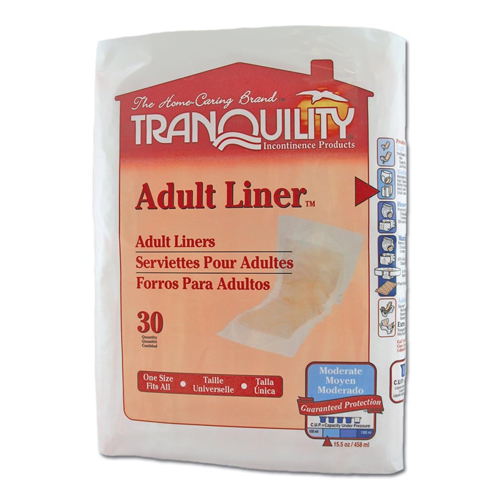 Principle Business Enterprises/Incontinence 2078 Tranquility Slimline Ad Lt Liner, 15.5 oz (Pack of 120)