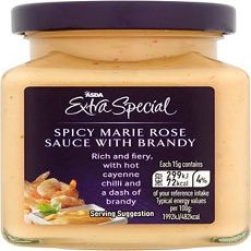 ASDA Extra Special Spicy Marie Rose Sauce with Brandy 195g