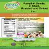 Pumpkin Seeds, In Shell, Roasted and Salted (8 oz, ZIN: 525796) - 3 Pack view 2