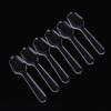 1Pack (500pcs) Disposable Clear Plastic Mini Spoon Best for Jelly/Pudding/Yogurt/Ice Cream/Desert/Cake/Appetizer view 4