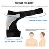 Shoulder Stability Brace Adjustable Shoulder Support with Pressure Pad, Light Breathable Neoprene Rotator Cuff Shoulder Support for Sport, Dislocated AC Joint, Labrum Tear, Shoulder Pain - Left view 2