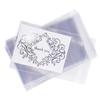 100 Pcs of Ultra Clear Resealable Cello/Cellophane Bags Great for Bakery, Candle, Soap, Cookie, Greeting Cards, and more by CuteBoxCo (4" x 6") view 3