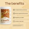 LevelUp Creamer, with Energizing MCT Oil and Collagen Peptides, Keto Coffee Creamer, Supports Natural Energy & Ketone Production - Chocolate Hazelnut, 22 oz view 3