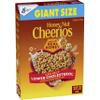 Honey Nut Cheerios Cereal, Limited Edition Heart Shapes, Affirmations Box, Heart Healthy, Gluten Free, Giant Size, 27.2 oz view 1