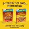 Honey Nut Cheerios Cereal, Limited Edition Heart Shapes, Affirmations Box, Heart Healthy, Gluten Free, Giant Size, 27.2 oz view 3