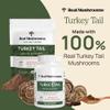 Real Mushrooms Turkey Tail Capsules  Organic Mushroom Extract for Wellness & Daily Rhythm  Vegan, Non-GMO, No Fillers Turkey Tail Extract  90 Count Mushroom Supplement view 3