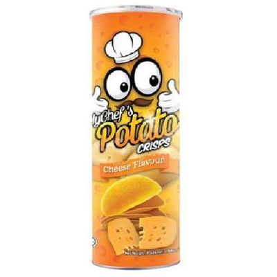 My chef's Potato Crisps 160g (Cheese Flavour, 12 Can)