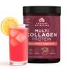 Ancient Nutrition Hydrolyzed Collagen Peptides Powder with Probiotics, Strawberry Lemonade Multi Collagen Protein for Women and Men with Vitamin C, 45 Servings, Supports Skin and Nails, Gut Health, 18 view 1