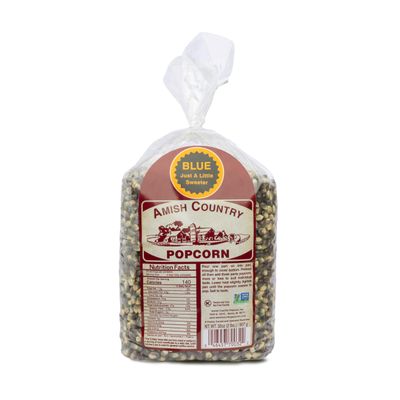 Amish Country Popcorn | 2 lbs Bag | Blue Popcorn Kernels | Old Fashioned, Non-GMO and Gluten Free (Blue - 2 lbs Bag)