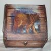 Bear Chest Men Gift Basket Lodge Gift Basket Men Coffee Creme Knife Flash ligh view 4