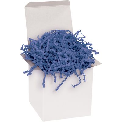 Boxes Fast 10 lb. Navy Blue Crinkle Paper Packing, Shipping, and Moving Box Filler Shredded Paper for Box Package, Basket Stuffing, Bag, Gift Wrapping, Holidays, Crafts, and Decoration