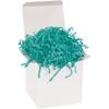 Boxes Fast Crinkle Paper, 10 lb., Teal (Pack of 1) view 1