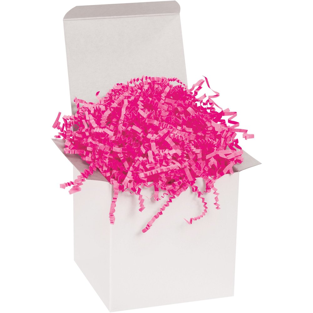 Boxes Fast Crinkle Paper, 10 lb., Pink (Pack of 1)