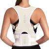 Thoracic Back Brace Posture Corrector- Magnetic Lumbar Back Support Belt-Back Pain Relief, Improve Thoracic Kyphosis, for Lower and Upper Back Pain Men & Women (White, X-Large) view 1