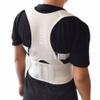 Thoracic Back Brace Posture Corrector- Magnetic Lumbar Back Support Belt-Back Pain Relief, Improve Thoracic Kyphosis, for Lower and Upper Back Pain Men & Women (White, X-Large) view 4