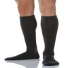 15-20 mmHg Moderate Compression Mens Compression Travel Socks. Fine Cotton Italian Made Quality (Size 6 White) view 4