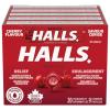 Halls 62476 20-Packs Cough Drops Cherry 9 Pieces PER Pack New! Authorized Dealer view 1