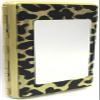 1 Soft Furry Faux Suede Gold Leopard with Mirror, Fits 120's , Can Hold 14 Y view 2