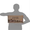 Amish Country Popcorn | 4 lb Burlap Variety Set | 2 lbs Medium White and 2 lbs Yellow Popcorn Kernels - 4 oz Ballpark Style ButterSalt and 16 oz Canola Oil | Old Fashioned, Non-GMO and Gluten Free view 3