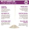 Strawfield Pets L-Lysine Immune Support Granules for Cats & Kittens - Immune Health Supplement Cat Cold Relief, Sneezing, Congestion, Running Nose, Watery Eyes Chicken Liver Flavor 200 Scoops Per Jar view 4