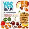 The YES Bar  Six Flavor Variety Pack  Plant Based Protein, Decadent Snack Bar  Vegan, Paleo, Gluten Free, Dairy Free, Low Sugar, Healthy Snack, Breakfast, Low Carb, Keto Friendly (Pack of 6) view 1