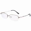 HUIHUIKK Half Rim Bifocal Reading Glasses Gold Frame Readers Eyewear view 1
