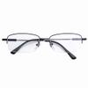 HUIHUIKK Half Rim Bifocal Reading Glasses Black Frame Readers Eyewear view 2